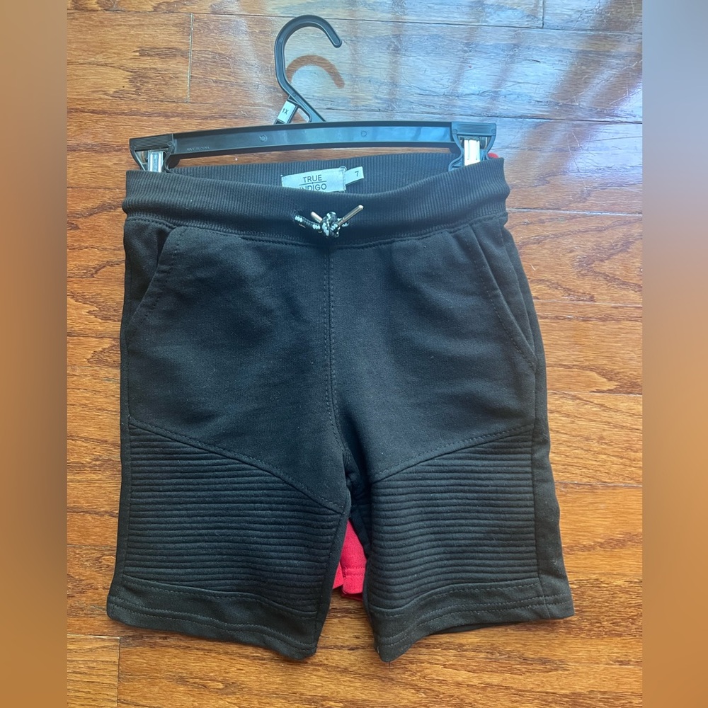 Indigo Knit Shorts - 2 pieces